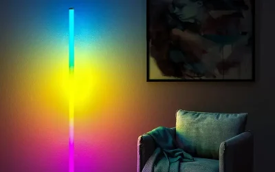 Lámpara LED RGB vertical 105cm